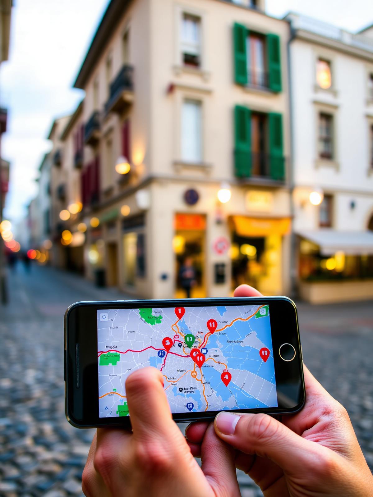 Navigating a new city