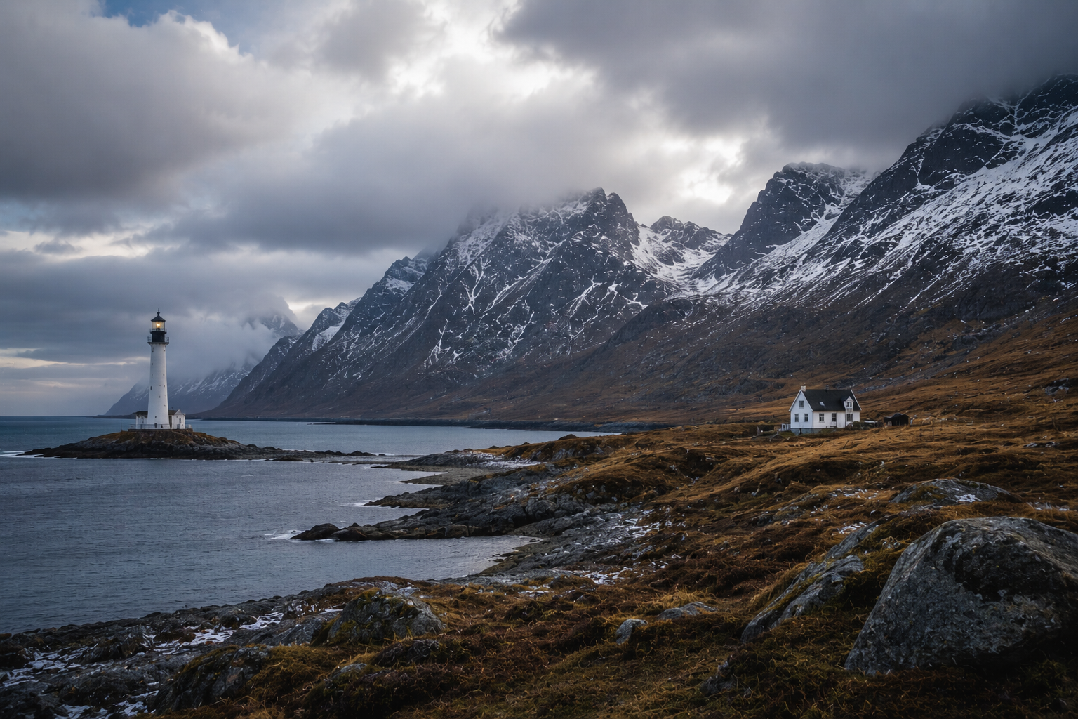 Lofoten lighthouse, Norway