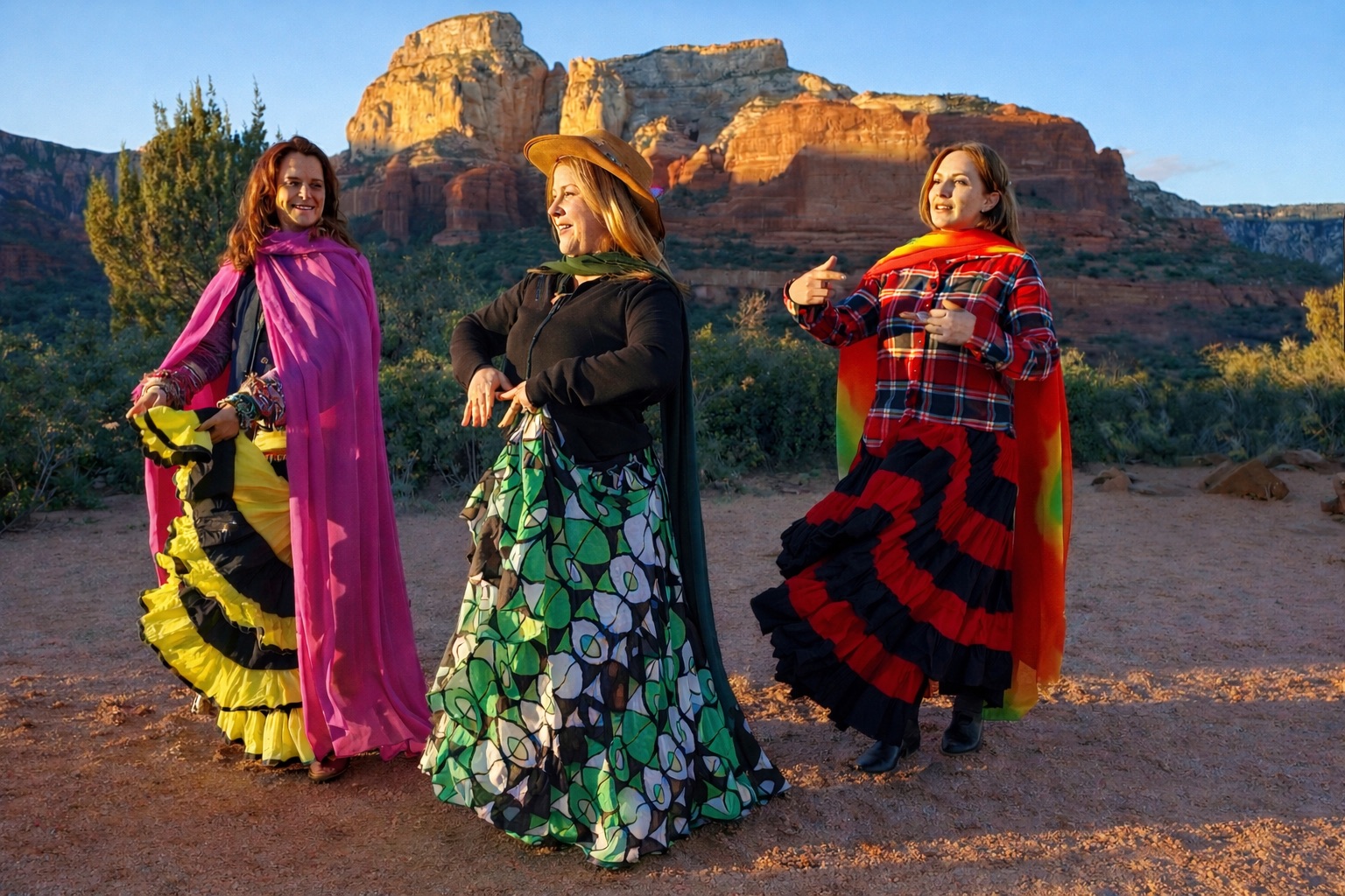 Cultural ceremony in Sedona, Arizona