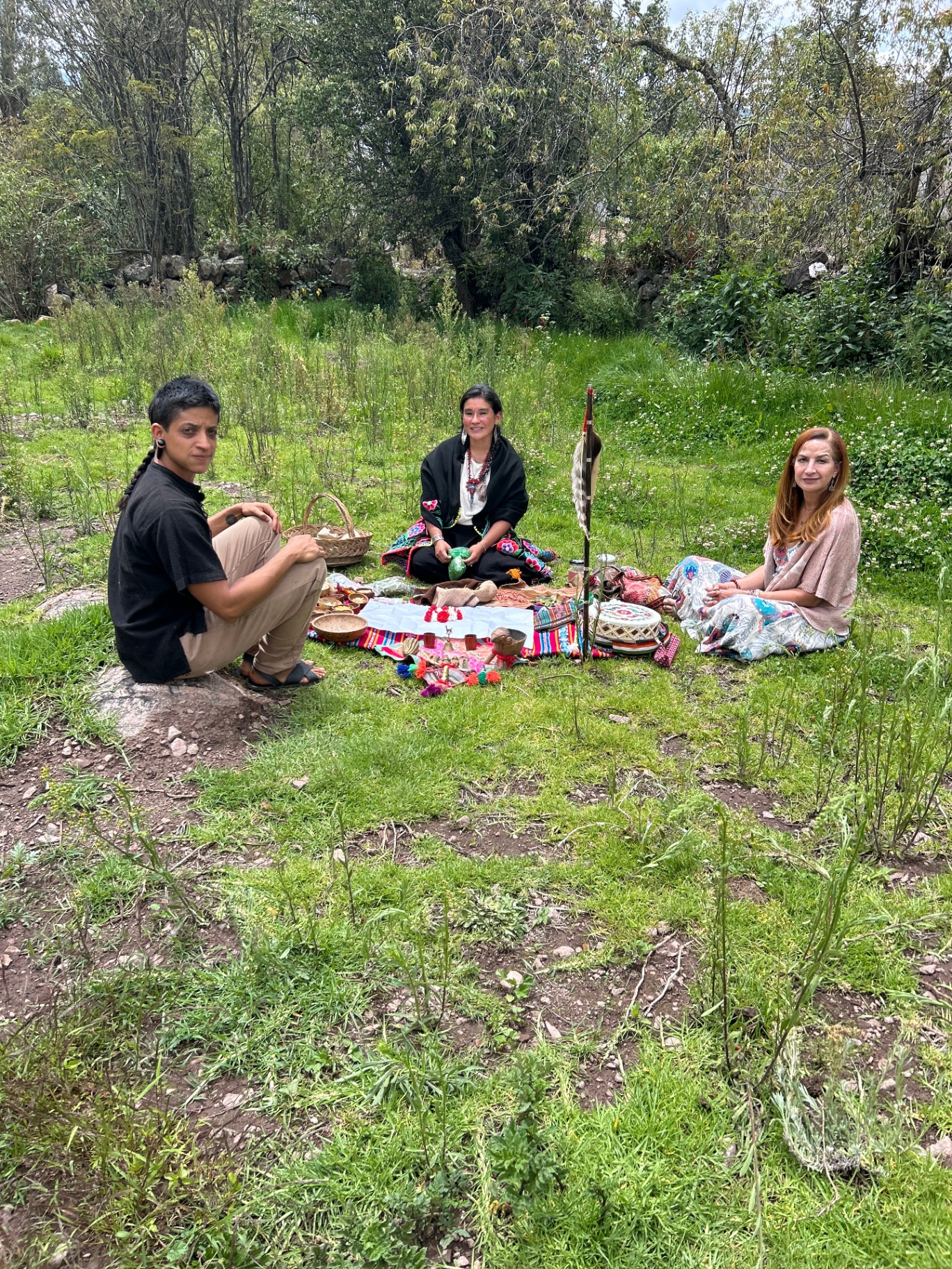 Andean ritual, Sacred Valley of Peru