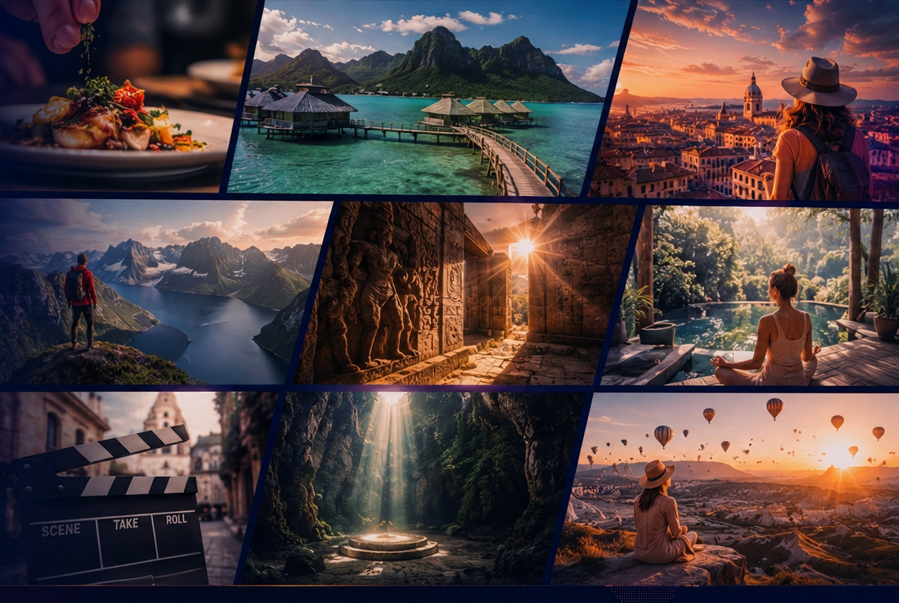 ScreenTrip destinations collage